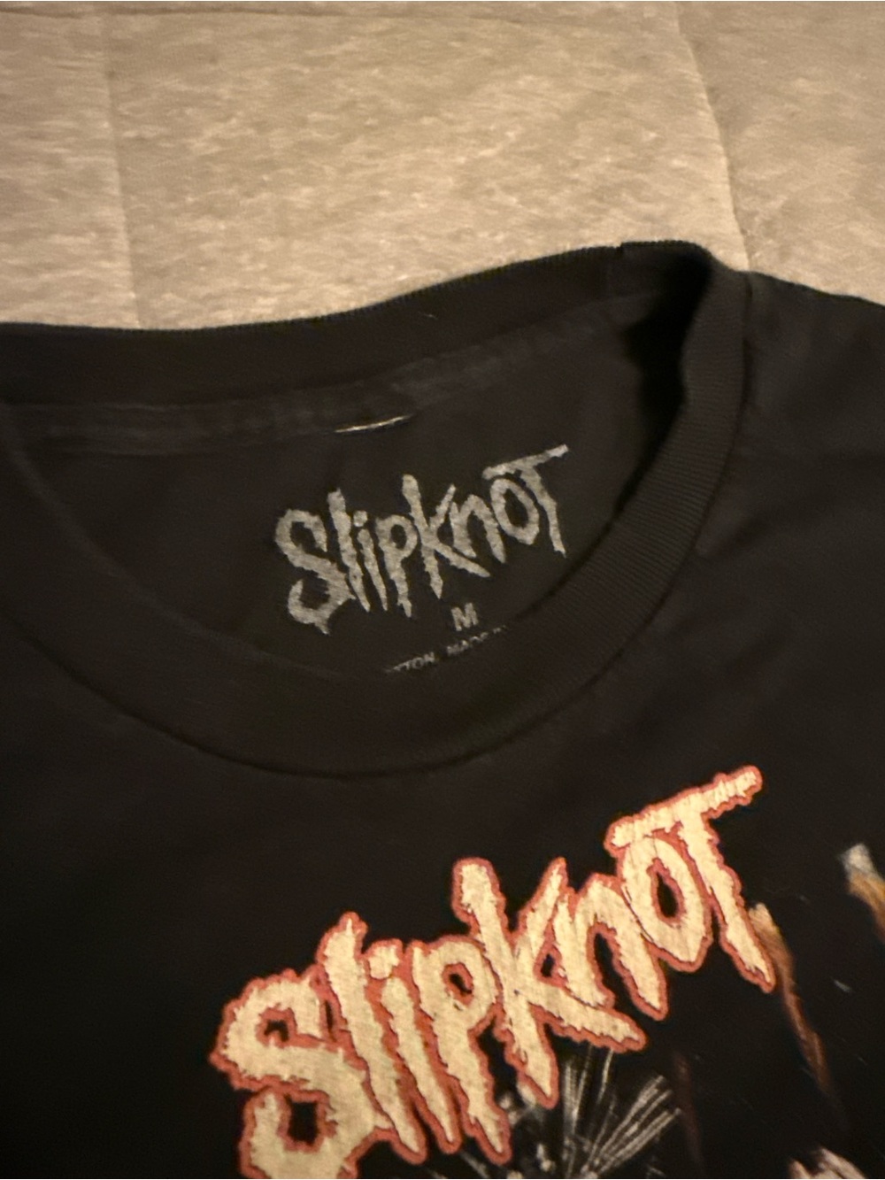 SlipknotBlack & Red Graphic Long-Sleeve Band Tee - Picture 4 of 5